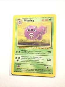 weezing pokemon card price Weezing Pokemon Card