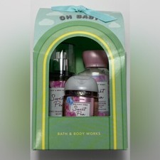 Bath  Body Works BBW "Sweet Pea: Oh Baby" 3 Mini Gift Set, NWT Baby Shower Gift
