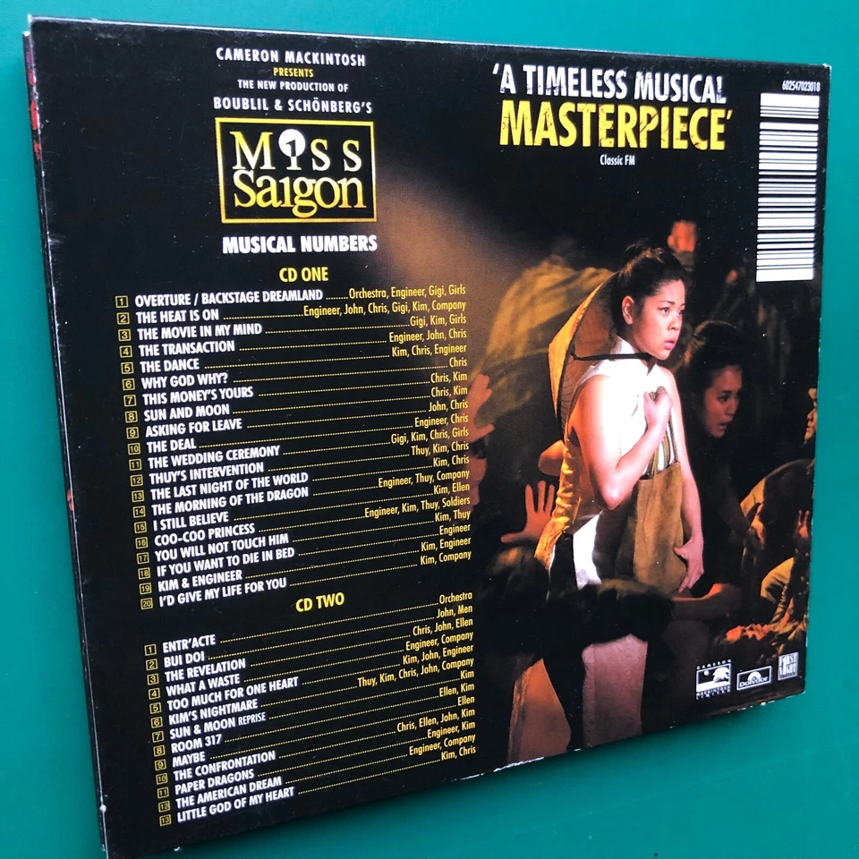 MISS SAIGON The Definitive Live Recording 2014 London Cast 2x CD Digipak DELUXE - Image 2 of 4