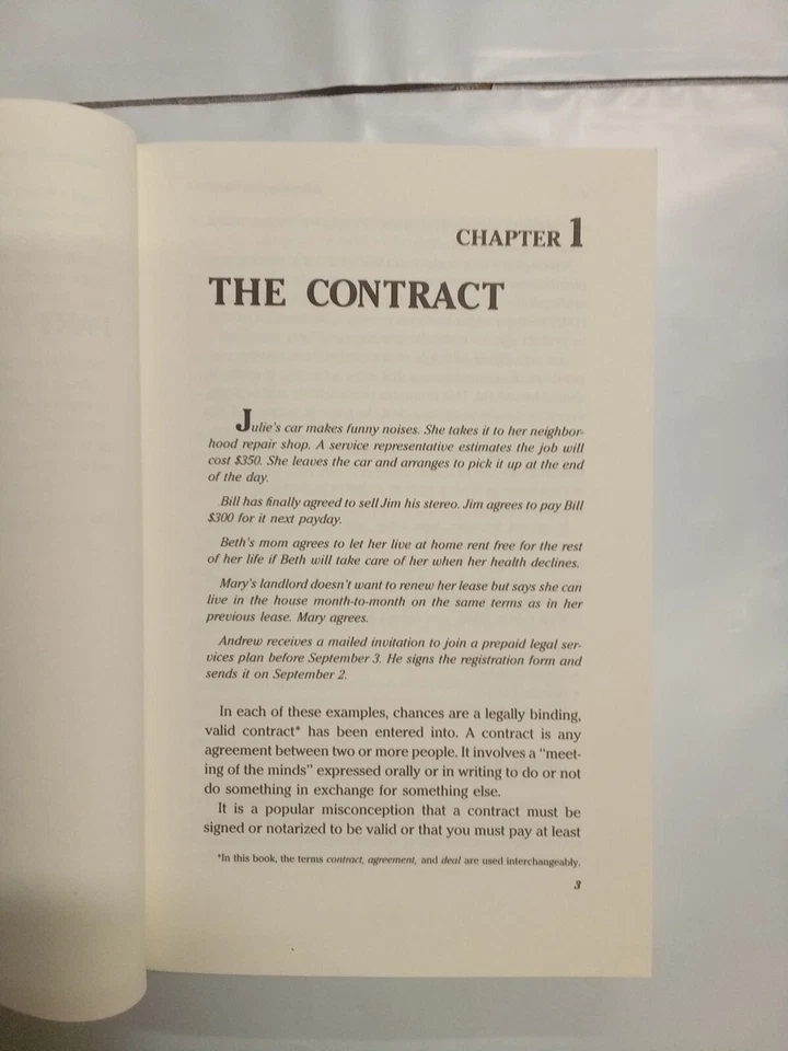 Everyday Contracts Manual Do It Yourself Guide for Step-by-Step Legal Documents - Image 3 of 4