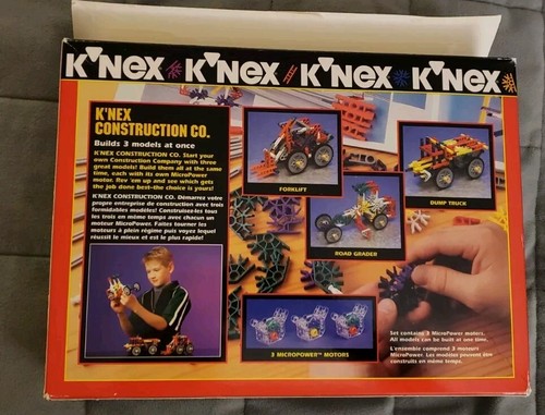 K'NEX Construction Co. Building Set 13106 Rare Complete Toy Set - Picture 2 of 3