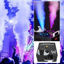 DMX Vertical Fog Smoke Machine Stage Show Effects Smoke Spray Fogger RGB 2000W