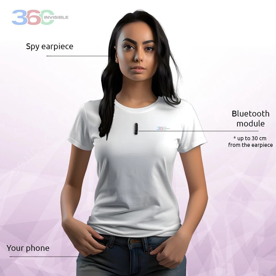 NUEVO 360invisible ULTRA Caja Espía Juego de Auriculares Modelo 2024 para Estudiantes Foto 4 de 4