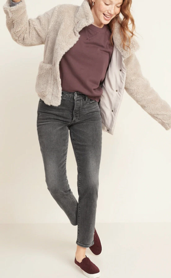 Gray jeans shop old navy