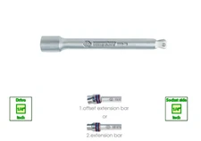 1/4” Drive Multi-Function Offset Extension Bar 55mm - 150mm 2” - 6” KING TONY