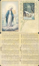 R@RIT@' SANTINO/CALENDARIO DEL 1936 CON LA MADONNA *N.5017