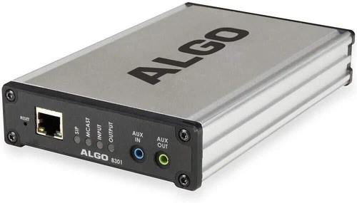 Algo 8301 IP Voice Paging Adapter & Bell Scheduler "Brand new " Fast Shipping