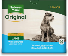 Senior Dog Food Pouch Lamb with Chicken (8 X 300G) 8.13 per kilo