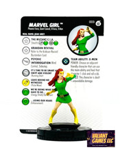 Marvel Heroclix Marvel Girl 003 w/ Card Fast Forces House of X Set