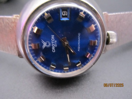 VINTAGE CROTON AQUAMATIC VERY RARE - Picture 4 of 5