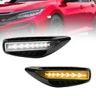 Smoked Lens Led Turn Signal Side Marker Lights For Toyota Nissan Car and Truck