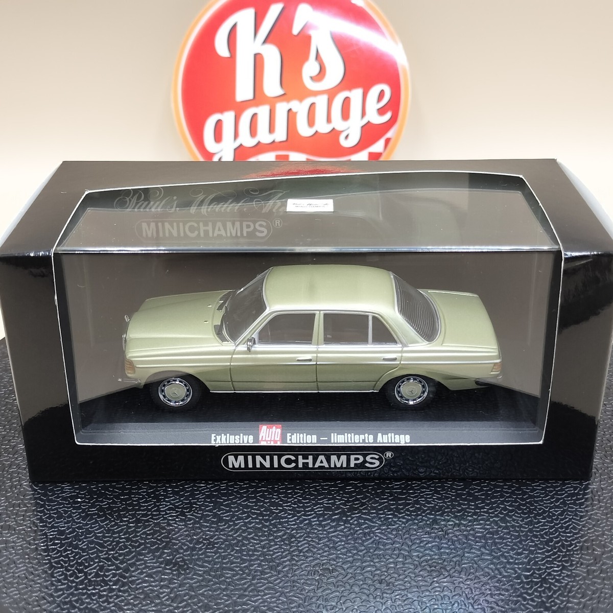 ドイツAuto Bild特注　ミニチャンプス　メルセデス　ベンツ　230E ドイツAuto Bild特注 ミニチャンプス メルセデス ベンツ 230E