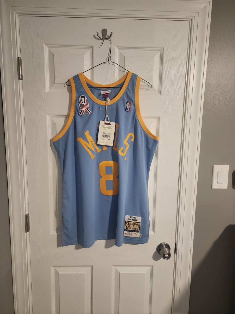 100% Authentic Mitchell & Ness Kobe Bryant 01-02 MPLS Lakers