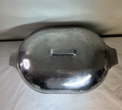 Vintage Royalty Nasco Roaster, Roasting Pan Dutch Oven Aluminum Heavy Duty Korea - Picture 4 of 10