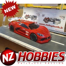 DELTA PLASTIK 8504 CR8 CLEAR BODY w/ WING DECALS AND MASK : INFRACTION/LIMITLESS