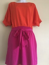 Eliza J Orange And Pink Dress- Size 6