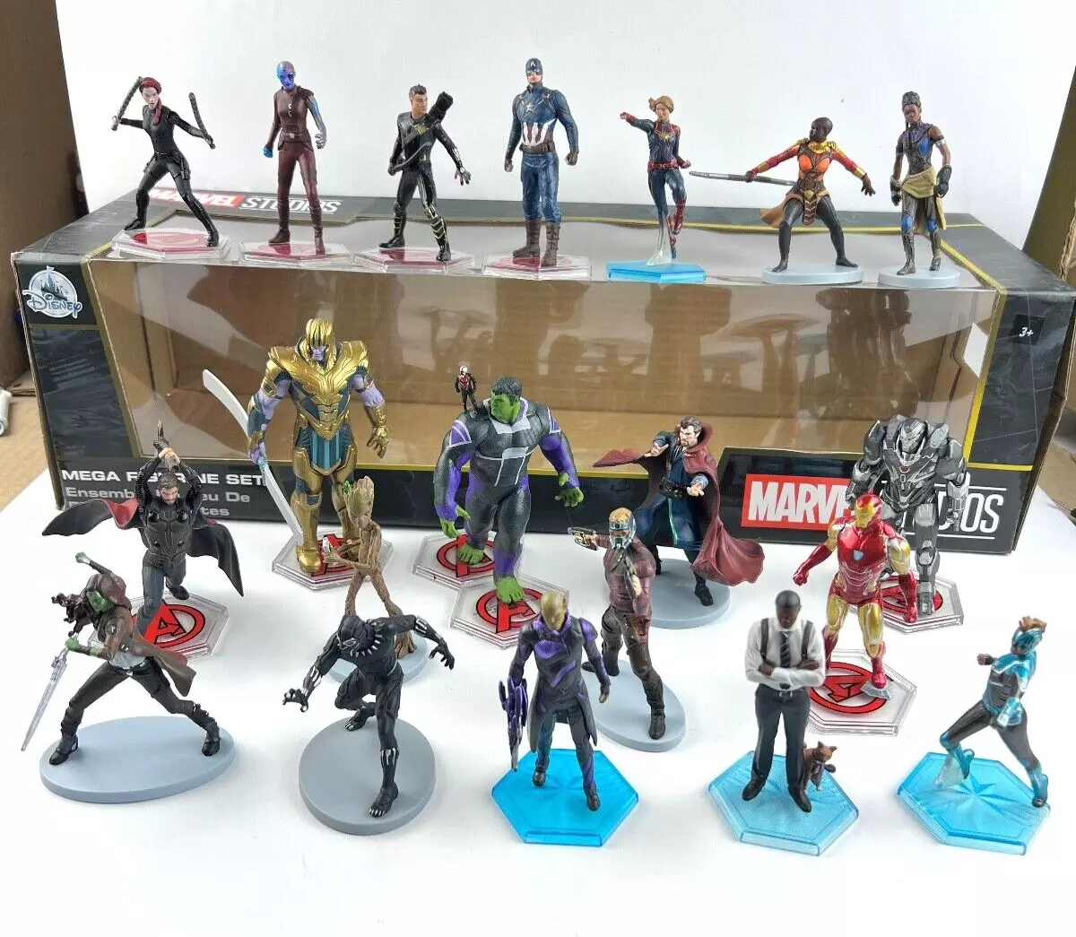 Marvel action on sale figures set