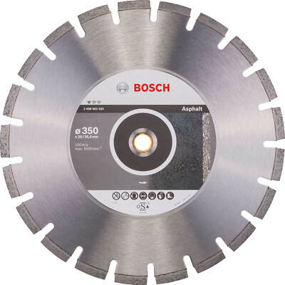 Bosch Standard Diamantscheibe für Asphalt 350 mm