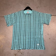 GRAIL Vintage 80s/90s Nike Echelon Bike All Over Print Tee Shirt USA Made Sz XL