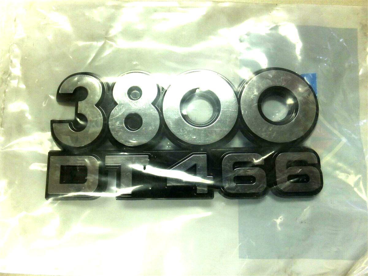 2024093C1 INTERNATIONAL 3800 DT466 DECAL EMBLEM GRAPHIC BADGE | eBay