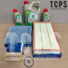 TO FIT AUDI RS3 2.5 TFSI MK3 BOSCH SERVICE KIT 7L CASTROL LL & ALL 3 FILTERS OE