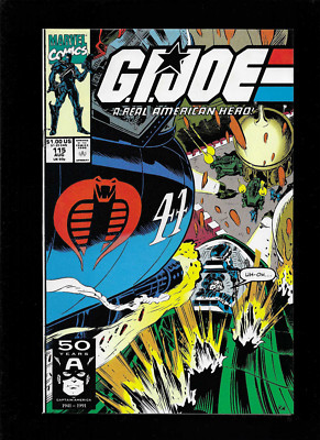 G.I. Joe #115 (1991) CLASSIC DOG FIGHT COVER 1ST APP Rampart, Aero-Viper,
