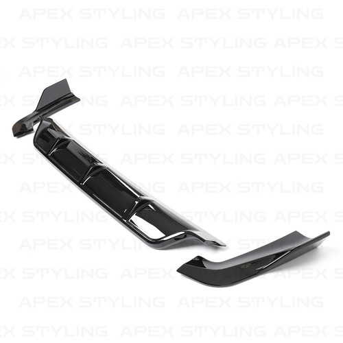 BMW X5 F15 Rear Diffuser Gloss Black - Picture 3 of 4