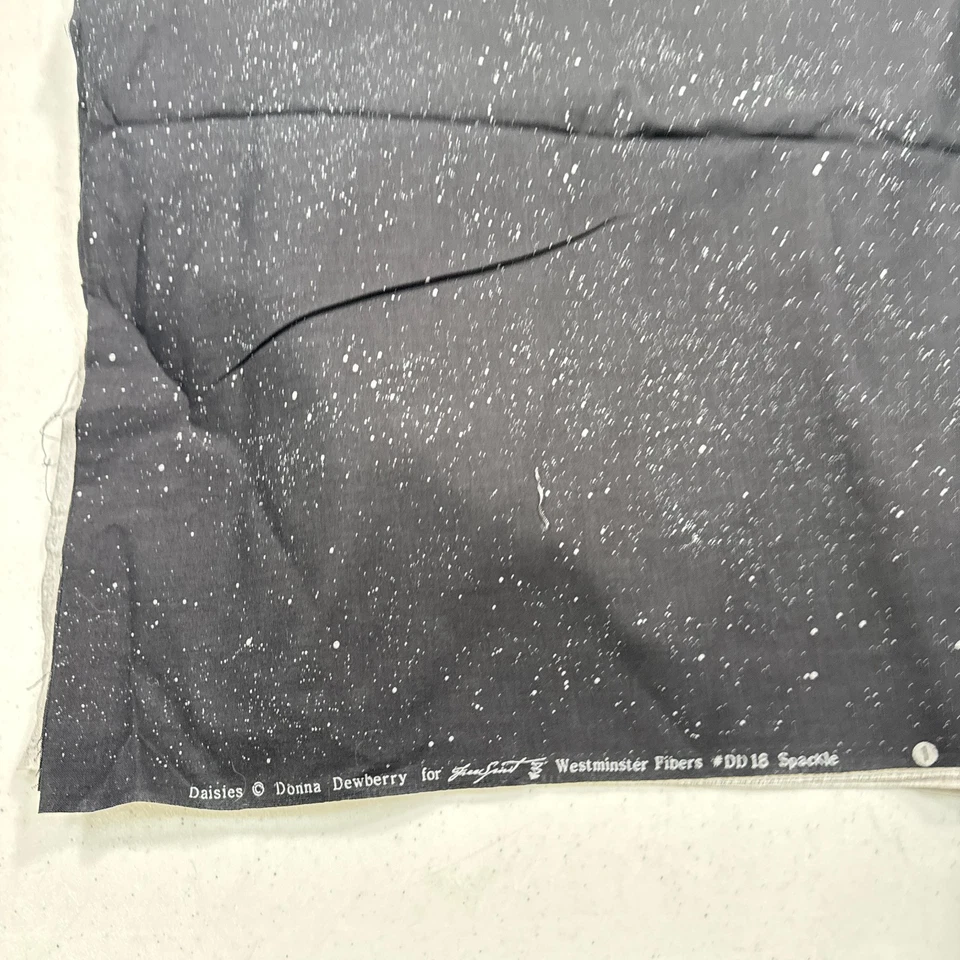 Tela Westminster Negro Abstracto Paquete Acolchado Algodón 43x148 4 Yardas Foto 3 de 4