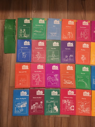 Primary Phonics Vintage Lot Complete Learning Sets - Set 1, Set 2, Set 3, Set M2 - Picture 2 of 13
