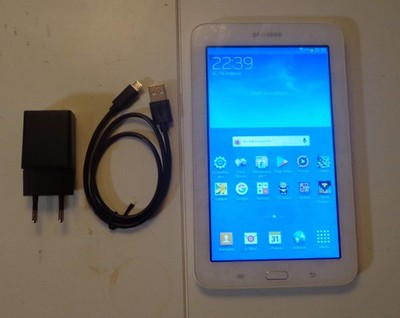 Samsung Galaxy Tab 3 Lite 7'' 8GB Weiß WiFi Android Tablet SM-T110 * Top ! *