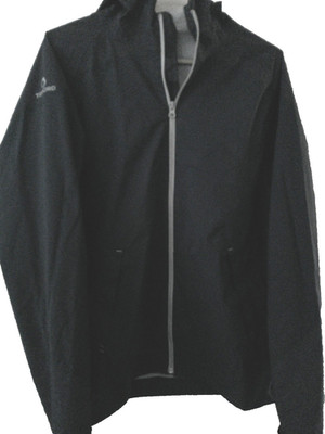 Mens Tribord Size Medium Hooded Waterproof Lightweight Jacket Rain Coat
