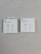 Lot Of 2 Apple USB-C to Lightning Cable OEM Open Box