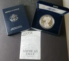1995 P Proof $1 American Silver Eagle Dollar