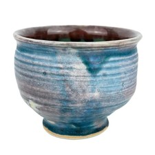 Studio Pottery Group of 3 Hand-Thrown Stoneware Bowls — listing 4