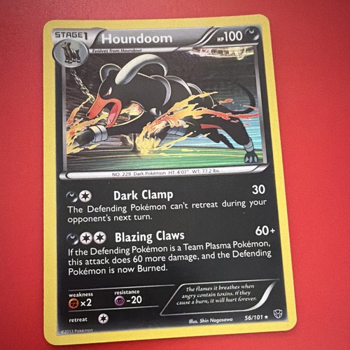 Houndoom 56/101 Plasma Blast Holo
