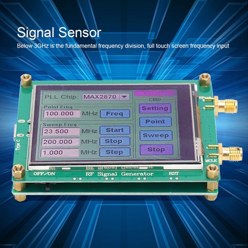 RF Signal Source Generator Module Low Noise Frequency MAX2870 23.5‑6000M❀ - Picture 4 of 17