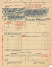 1920 SUPERIOR BUTTER D ISIGNY BRETEL FRERES A VALOGNES