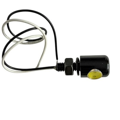 LED Kennzeichenbeleuchtung Kennzeichenschraube schwarz mit E Zeichen 1 Stück