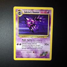 Sabrina's Haunter 58/132 Gym Heroes on eBay