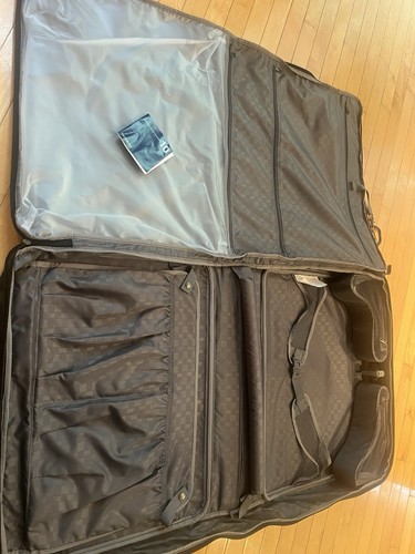 💙Samsonite Silhouette 5 Garment Bag 40” Tapestry Folding Shoulder Handle Black - Picture 8 of 14
