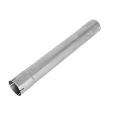 Silver Galvanized 4-inch Straight Exhaust Pipe Tubing 30 Long Silver Galvanized 4-inch Straight Exhaust Pipe Tubing 30 Long
