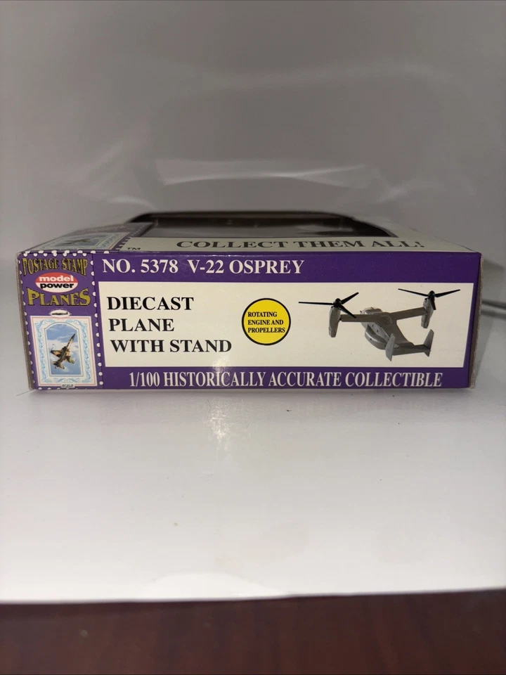 V-22 Osprey. Die Cast Metal. New in Box. 1:150 scale. US Armed Services. Mint - Image 2 of 4