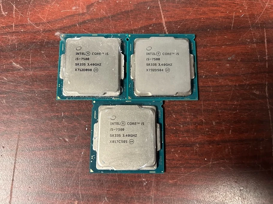 Intel Core i5-7500 Processor Model Computer Processors (CPUs) for