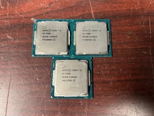 LOT OF 3) Intel i5-7500 SR335 3.40GHz, Socket 1151, Quad Core Desktop CPU #95