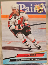 1992-93 Fleer Ultra Kevin Todd #121 New Jersey Devils