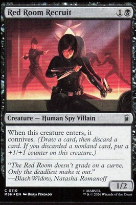 Red Room Recruit [MSH - 110]ENMagicMarvel Super Heroes