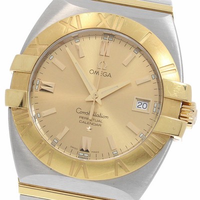 OMEGA WATCH 1213.10 CONSTELLATION DOUBLE EAGLE PERPETUAL CALENDAR QUARTZ MEN'S