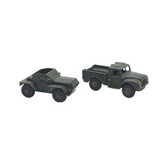 Set Of 2 Vintage Dinky Toys Army Vehicles by Meccano Ltd. England