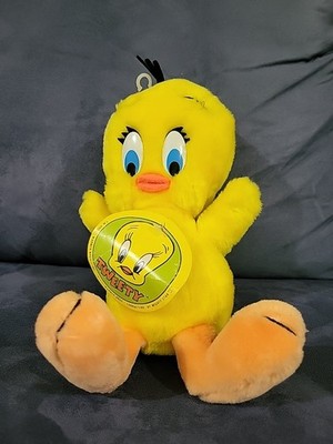 Vintage Tweety Bird Plush 1971 Warner Bros. Characters by Mighty Star w/Tag