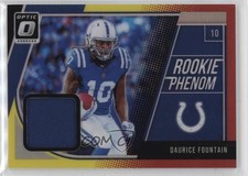 2018 Donruss Optic Horizontal Red & Yellow Prizm Daurice Fountain #RP-DF 15w6